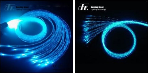 Side Sparkling Plastic Fiber Optic