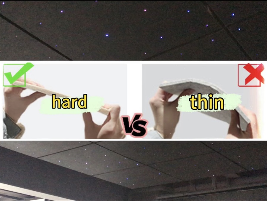 lighting stars on ceiling